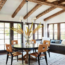 Load image into Gallery viewer, Piaf Chandelier in dining room.
