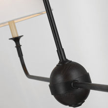 Load image into Gallery viewer, Piaf Linear Pendant Light in Detail.
