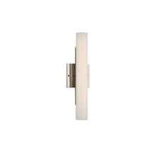 Load image into Gallery viewer, Precision LED Bath Wall Light in Polished Nickel (15-Inch).
