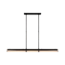 Load image into Gallery viewer, Precision LED Linear Chandelier in Bronze.
