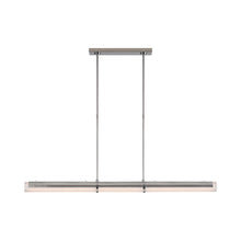 Load image into Gallery viewer, Precision LED Linear Chandelier in Polished Nickel.
