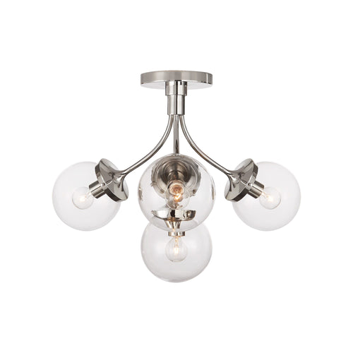 Prescott Semi Flush Ceiling Light.