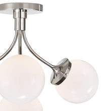 Load image into Gallery viewer, Prescott Semi Flush Ceiling Light in Detail.
