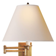Load image into Gallery viewer, Primitive Swing Arm Wall Light in Detail.
