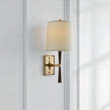 Load image into Gallery viewer, Refined Rib Wall Light in Detail.

