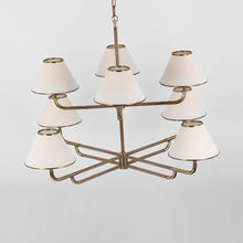 Load image into Gallery viewer, Rigby LED Chandelier in Detail.

