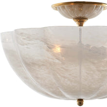 Load image into Gallery viewer, Rosehill Semi Flush Mount Ceiling Light in Detail.
