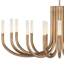 Load image into Gallery viewer, Rousseau LED Chandelier in Detail.

