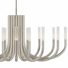 Load image into Gallery viewer, Rousseau LED Chandelier in Detail.
