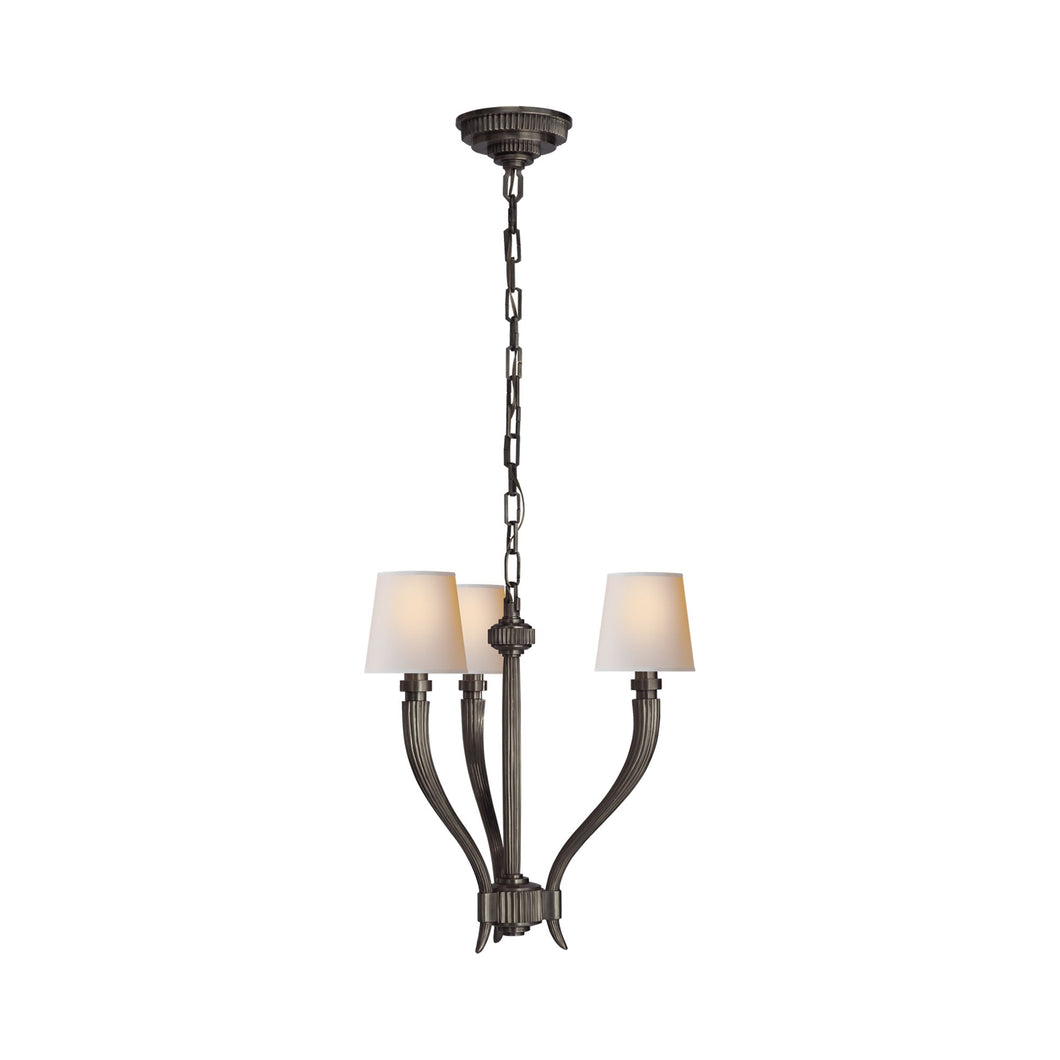 Ruhlmann Chandelier in Bronze (1-Tier/Small).