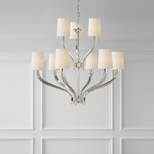 Load image into Gallery viewer, Ruhlmann Chandelier in Detail.
