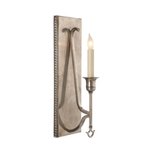 Load image into Gallery viewer, Savannah Wall Light in Sheffield Nickel.
