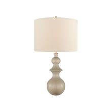 Load image into Gallery viewer, Saxon Table Lamp in Dove Grey.
