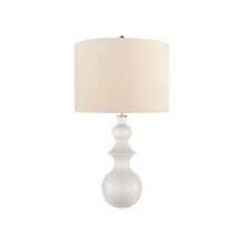 Load image into Gallery viewer, Saxon Table Lamp in New White.
