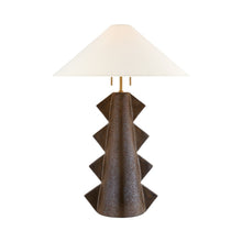 Load image into Gallery viewer, Senso Table Lamp in Crystal Bronze.
