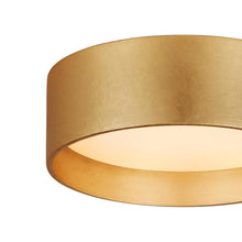 Load image into Gallery viewer, Shaw Solitaire LED Flush Mount Ceiling Light in Detail.
