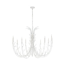 Load image into Gallery viewer, Silva Chandelier in Plaster White.
