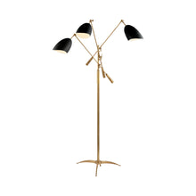 Load image into Gallery viewer, Sommerard Floor Lamp in Black.
