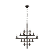 Load image into Gallery viewer, Sonnet LED Chandelier in Bronze/Without Shade (Medium).
