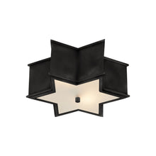 Load image into Gallery viewer, Sophia Flush Mount Ceiling Light in Gun Metal (Medium).
