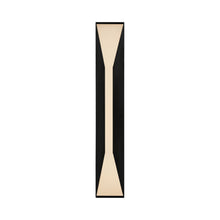Load image into Gallery viewer, Stetto Outdoor LED Wall Light in Large/Bronze.
