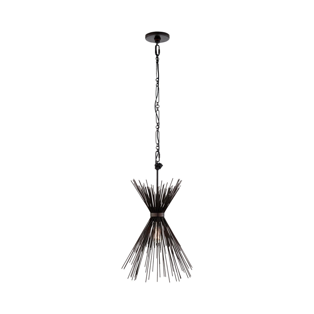 Strada Chandelier in Narrow/Aged Iron (Small).