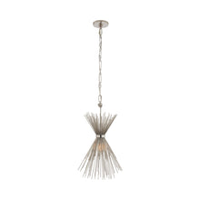 Load image into Gallery viewer, Strada Chandelier in Narrow/Polished Nickel (Small).
