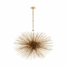 Load image into Gallery viewer, Strada Chandelier in Oval/Gild (Medium).
