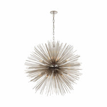 Load image into Gallery viewer, Strada Chandelier in Round/Polished Nickel (Large).

