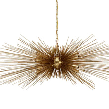 Load image into Gallery viewer, Strata Linear Chandelier in Detail.
