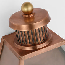 Load image into Gallery viewer, Stratford 3/4 Outdoor Gas Wall Light in Detail.
