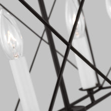 Load image into Gallery viewer, Beatrix Linear Pendant Light in Detail.
