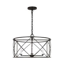 Load image into Gallery viewer, Beatrix Pendant Light in Aged Iron (Large).
