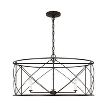 Load image into Gallery viewer, Beatrix Pendant Light in Aged Iron (X-Large).
