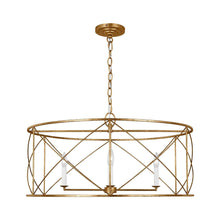 Load image into Gallery viewer, Beatrix Pendant Light in Antique Gild (X-Large).
