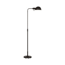 Load image into Gallery viewer, Belmont XL Task Floor Lamp in Aged Iron.
