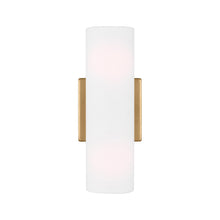 Load image into Gallery viewer, Capalino Wall Light in Satin Brass.
