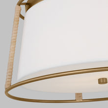 Load image into Gallery viewer, Cortes Flush Mount Ceiling Light in Detail.

