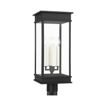 Load image into Gallery viewer, Cupertino Outdoor Post Light in Detail.
