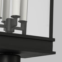 Load image into Gallery viewer, Cupertino Outdoor Post Light in Detail.

