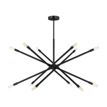 Load image into Gallery viewer, Eastyn Chandelier in Midnight Black (X-Large).
