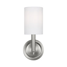 Load image into Gallery viewer, Egmont Bath Wall Light in Brushed Steel.
