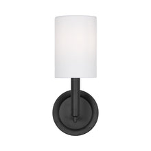 Load image into Gallery viewer, Egmont Bath Wall Light in Midnight Black.
