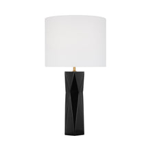 Load image into Gallery viewer, Fernwood Table Lamp in Gloss Black.
