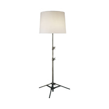 Load image into Gallery viewer, Studio Floor Lamp in Bronze/Linen.
