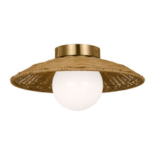 Load image into Gallery viewer, Mari Flush Mount Wall Light in Detail.

