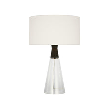 Load image into Gallery viewer, Pender Table Lamp in Midnight Black.
