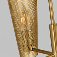 Load image into Gallery viewer, Plivot Linear Pendant Light in Detail.
