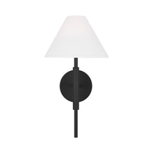 Load image into Gallery viewer, Porteau Bath Wall Light in Midnight Black.
