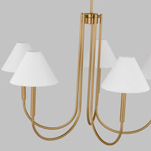 Load image into Gallery viewer, Porteau Chandelier in Detail.
